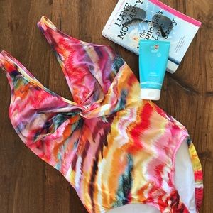 ☀️NEW☀️ Sundance Bahia Tie Dye Swimsuit M